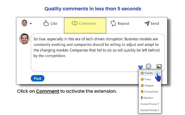 ChatGPT extention- Engage AI