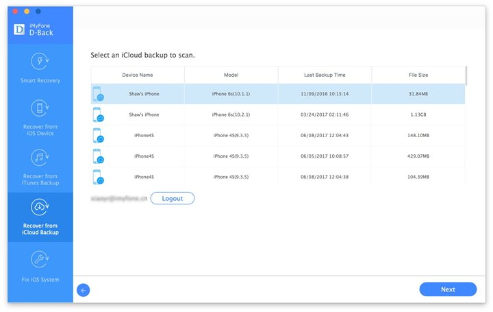Sign in to iCloud