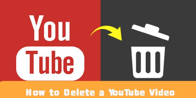 how to delete a youtube video
