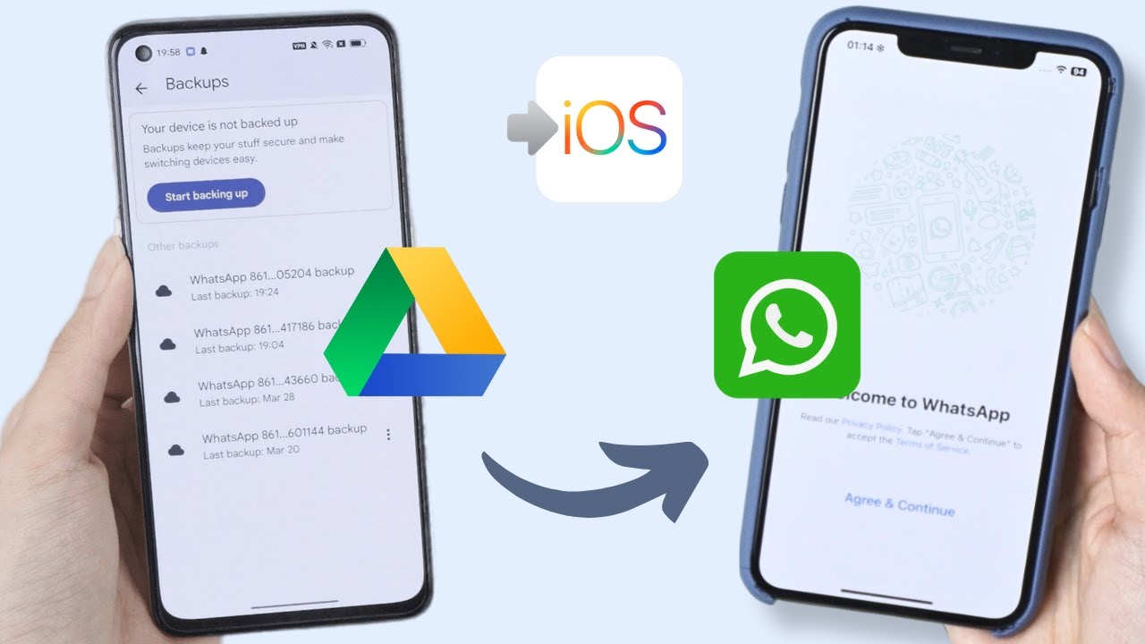 transfer whatsapp from android to iphone