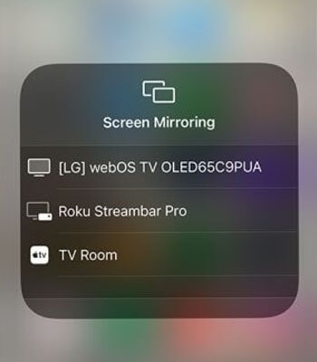 select your tv