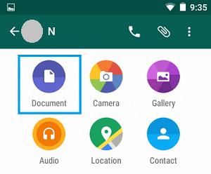 whatsapp pdf file from pdf android